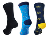 Brentry - Set of x3 Pairs Bamboo Socks - Mabboo