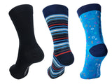 Clifton - Set of x3 Pairs Bamboo Socks - Mabboo