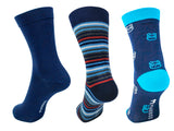 Knowle - Set of x3 Pairs Bamboo Socks - Mabboo