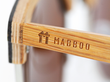 Clubmaster - Brown stain / Brown lens - Mabboo