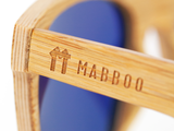 Wayfarer - Brown stain front / Brown lens - Mabboo