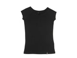 Black - Raglan Sleeve Bamboo T-Shirt - Mabboo