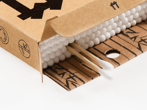 Bamboo Organic Cotton Buds - Mabboo