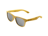 Wayfarer - Natural front / Silver revo lens - Mabboo