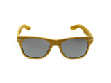 Wayfarer - Natural front / Silver revo lens - Mabboo