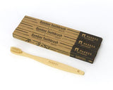 Adults Bamboo Toothbrush - Straight Brown Bristle - Mabboo