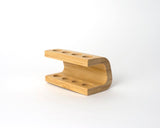 Bamboo Toothbrush Stand - 4 Hole - Mabboo