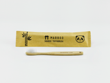 Kids Bamboo Toothbrush - Straight White Bristle - Mabboo
