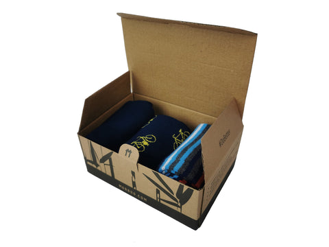 Bamboo Sock Gift Box - Custom Choice x3 pairs - Mabboo