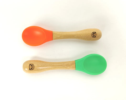 Bamboo Baby Spoons x2