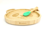 Bamboo Baby Plate & Spoon Set