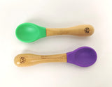 Bamboo Baby Spoons x2