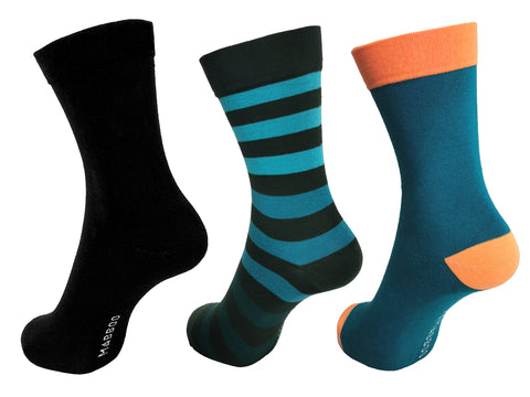 Filwood - Set of x3 Pairs Bamboo Socks