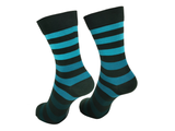 Green Stripes x1 Pair Bamboo Socks