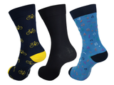 Brentry - Set of x3 Pairs Bamboo Socks