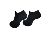 Black x1 Pair Bamboo Trainer Socks