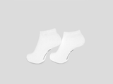White x1 Pair Bamboo Trainer Socks - Mabboo