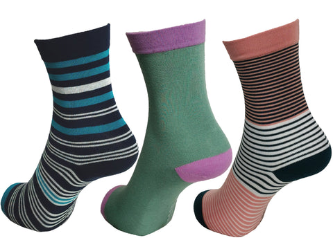 Ashley - Set of x3 Pairs Bamboo Socks