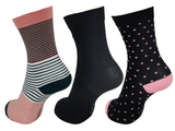 Clevedon - Set of x3 Pairs Bamboo Socks