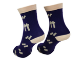 Logo Purple Dash x1 Pair Bamboo Socks