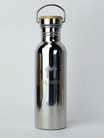 750ml Stainless Steel Bottle - Mirror Finish - Mabboo
