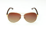 Aviator - Gold Gradient Brown Lens - Mabboo