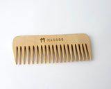 Wide Tooth Bamboo Comb - Mabboo
