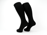 Black x 1 Pair Knee High Bamboo Socks - Mabboo