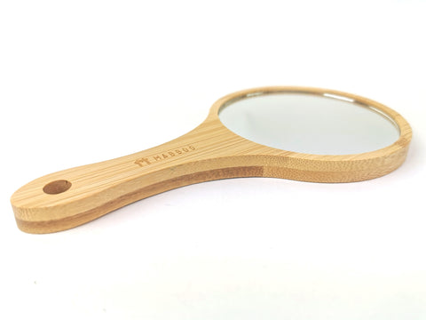 Bamboo Mirror with Handle - Mabboo