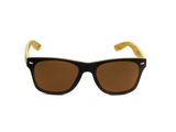 Wayfarer - Brown stain front / Brown lens - Mabboo