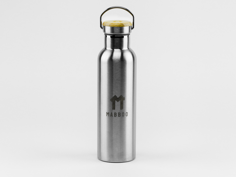 Thermal Drinking Bottle - Brushed Finish - Mabboo