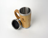 Bamboo Coffee Cup with Handle - Mabboo